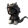 thumbnail image 1 of HOARBOEG Hot Selling New Halloween Decorations, Fashionable And Decorations, Dinosaur Scene Layout Props, 1 of 1