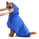 thumbnail image 5 of Toalla de secado rápido para perros de invierno con cinturón para perros grandes y medianos M-Blue, 5 of 8