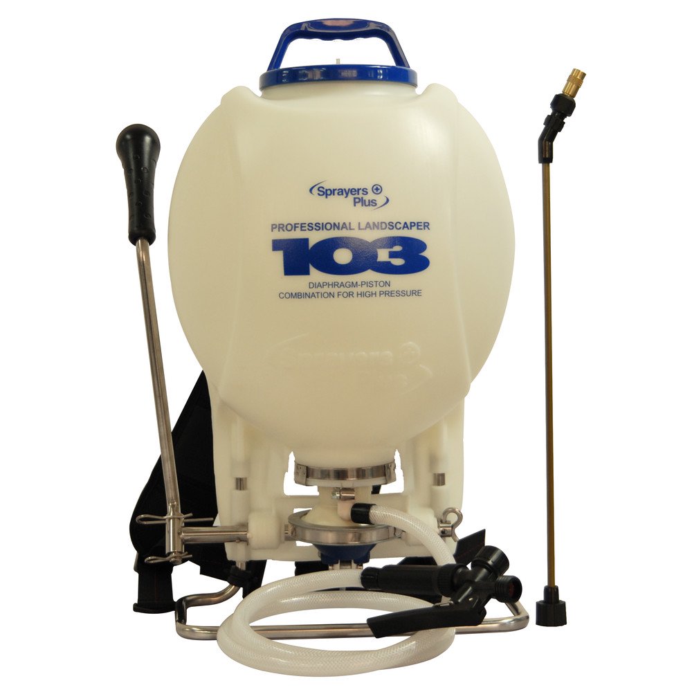 Sprayers Plus 103 4 Gallon Professional Backpack Sprayer w/ Viton O