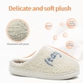 thumbnail image 3 of Taylors Slippers for Women Men,Cute House Slippers,Warm Plush Winter Slip on Comfy Bedroom Shoes,Indoor Comfy Fuzzy Fluffy Flat Slides, 3 of 6
