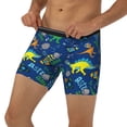 thumbnail image 2 of Sigee Dinosaur In Space for Men's Boxer Briefs,Moisture Wicking and Breathable Small, 2 of 9
