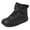 Black, variant on Fozruso Children's Winter Fashion Warm Plus Thickened Snow Boots Solid Color Non Comfortable Sports Shoes,Sizes 9.5(3-3.5 Years)