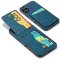 thumbnail image 3 of for Apple iPhone 16 Plus Case for Women Girls, Premium PU Leather Wallet Case with Card Slots on Back Flip Protective Case for iPhone 16 Plus Phone Case - Blue, 3 of 9