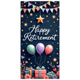 thumbnail image 3 of Purple Design Happy Retirement Banner Gift Decoration Balloon Decoration Star Design for Retirement Party Indoor Celebration Event Backdrop, 3 of 8