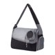 thumbnail image 4 of Bolso bandolera para transportar mascotas, cómodo bolso para mascotas para caminar al aire libre en negro, 4 of 8