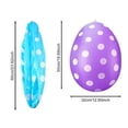 thumbnail image 6 of ZenCart 19" Inflatable Easter Eggs Decorations Giant Easter Egg Ornament Colorful Eggs Outdoor Yard Decor for Living Room Office Garden Lawn, 6 of 8