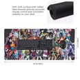 thumbnail image 2 of Yiaed Monster High Pattern Large Gaming Mouse Pad - Extended XL Mousepad (16 x 35.5in)- Non-Slip Rubber Base Keyboard Mouse Mat Desk Pad for Work Game Office & Home, 2 of 9