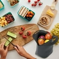 thumbnail image 6 of Neoprene Lunch Bags, 2Pack 12"x6"x12" Lunch Portable Containers Bag, Grey, 6 of 6
