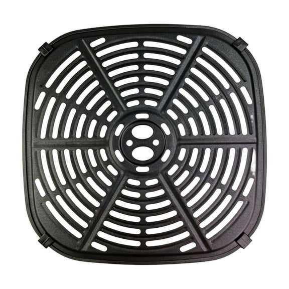 XINGAG Square Air Fryer Grill Plate Replacement Rack,Non Stick Air Fryer Crisper Tray with Drain Holes for Even Air Circulation for Home Air Fryer Cooking