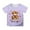 Purple, variant on XEGLSBU Shirts for Girls Size 8-10 Valentine's Day Children's Short Sleeve Top Printed T Shirt Casual Shirt White Size 3-4 Years