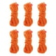 thumbnail image 2 of Cuerda de paracaídas reflectante de 6 x 4 m para exteriores, para tienda de campaña, parasol y toldo. naranja, 2 of 9