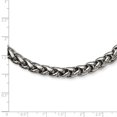 thumbnail image 4 of Collier Poli en Acier Inoxydable 18 Po, 4 of 4