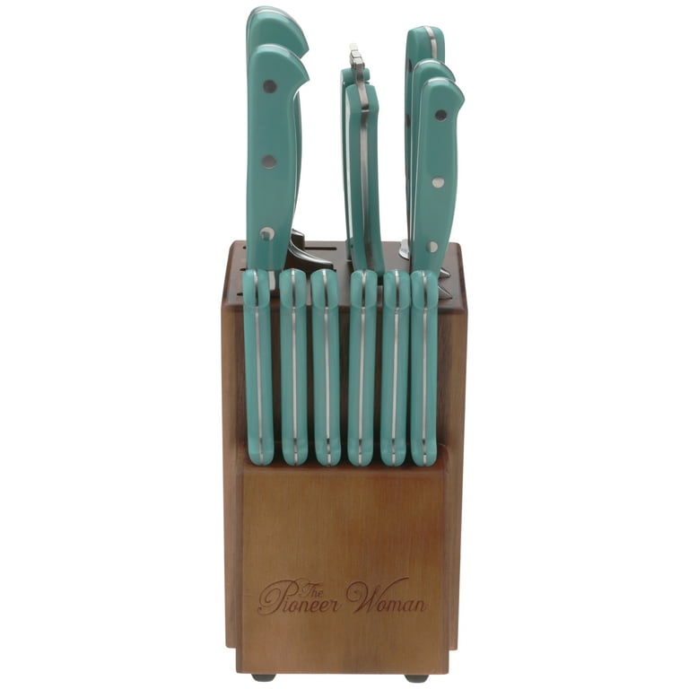 The pioneer woman 14 piece teal knife set for Sale in Bon Air, VA - OfferUp