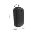 thumbnail image 4 of 1Pcs Black EVA Material Compact Rangefinder Hard Case For Men And Women, 4 of 8
