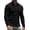 Black, variant on Iceglad Men's Polo Shirts long Sleeve Casual Slim Fit Shirts