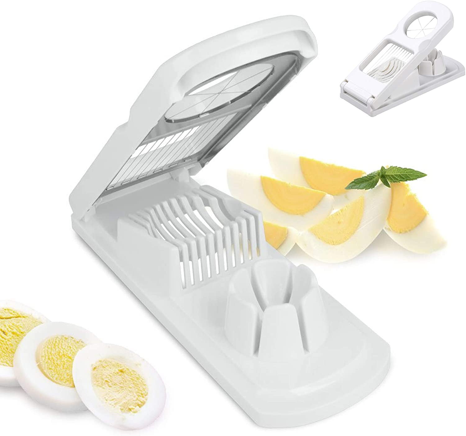 Boiled Eggs Mold Cutter Slicer for Bento Box kitchen tools 2 pcs FreeShip 
