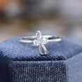 thumbnail image 2 of PULABO Women 925 Sterling Silver Butterfly Cubic Zirconia Thumb Ring Stress Anxiety Rings Women's Jewelry Lady Birthday Mother's Day Gifts, 2 of 5