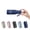 Navy blue, variant on Travel Essentials Mini Umbrella for Purse With Case Small Compact UV Sun Protection Lightweight Tiny Pocket Manual Open Close Umbrella for Women Kids and Men Fits Purse Backpack