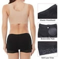 thumbnail image 3 of Women Seamless Butt Lifter Padded Butt Hip Enhancer Body Shaper Control Panties Underwear Mid Waist Shapewear Shorts, 3 of 6