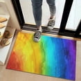 thumbnail image 2 of Colorful Tie Dye Pattern Door Rugs,Washable Non Slip Door Mats Indoor,Decorative Door Mats,Entry Mat Indoor for Entrance,Bedroom,Kitchen,Bathroom,20"x32", 2 of 6