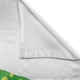 thumbnail image 3 of Ambesonne Polka Dot Kitchen Curtains, Sphynx Cat With Bow Tie, 55"x45", Forest Green Dried Rose, 3 of 3