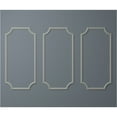 thumbnail image 5 of Ekena Millwork 24"W x 48"H Reeded Acanthus Leaf Panel Moulding Kit (Triple Panel), 5 of 10