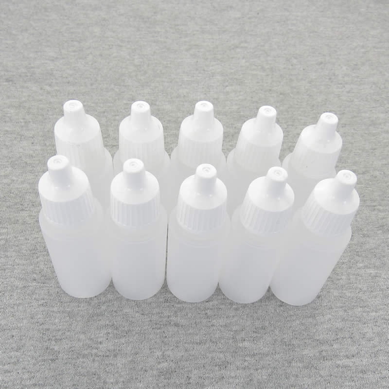 17ml Empty Bottle 10 pack Vallejo Paints