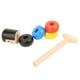 thumbnail image 2 of Juguete de bloques de apilamiento de madera, patrón lindo colorido, juguete educativo para niños, caja negra de regalo, 2 of 5