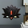 thumbnail image 4 of Wall Shelf - Unique Decorative Rack For Home Use - Cat Lovers Friendly Modern Wall Mount Storage For Books And More, 4 of 5