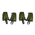 thumbnail image 4 of Soidarity 2 piezas al aire libre senderismo caminar Oxford tela impermeable esquí Legging polainas térmicas escalada Camping negro Type6 NO6, 4 of 6