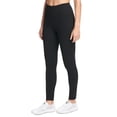 thumbnail image 3 of DKNY Women's Tummy Control Compression Full Length Leggings Black Size Large, 3 of 3