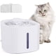 thumbnail image 1 of Fuente para beber gatos, fuente para perros y gatos de 3l con ventana de nivel de agua, dispensador de filtro orgánico fuente de agua silenciosa para mascotas, para perros y gatos Feliz Sencillez, 1 of 5