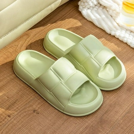 

CoCopeaunt New EVA Womens Slippers Home Men s Non-slip Flip Flops Couple Bathroom Soft Bottom Casual Shoes Beach Indoor Sandals