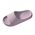 thumbnail image 3 of abtuhar Slippers for Women,Womens Slippers,Slippers for Women and Men House Slides Shower Sandals Cushioned Thick Sole Purple, 3 of 6