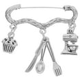 thumbnail image 1 of Miangastore Baking Brooch Chef Brooch Pin Chef Costume Decorative Brooch Pin Baking Gift, 1 of 8