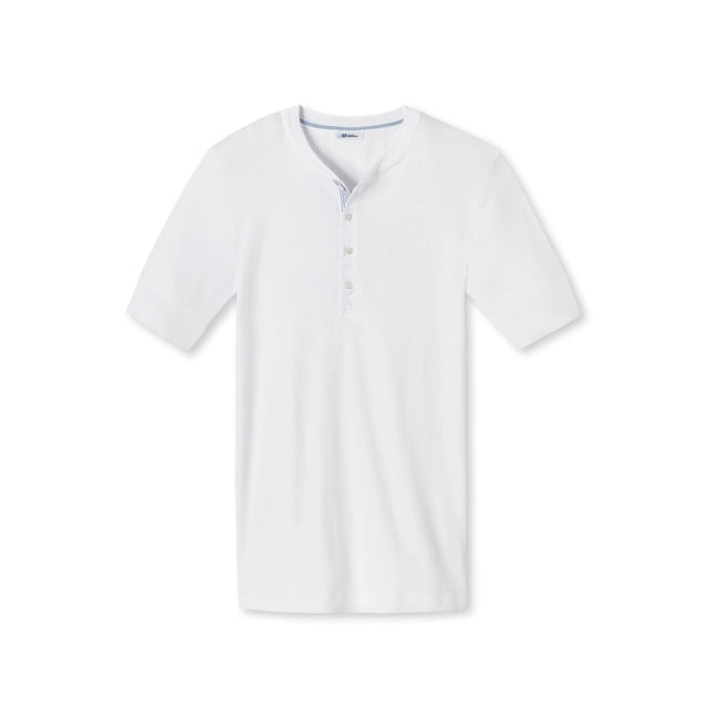 SCHIESSER Revival Camisa de Hombre - 1/2 Manga, Manga corta, Karl-Heinz Blanco XL (X-Large)
