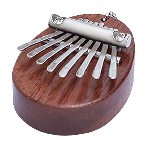 WHAMVOX Beginner Kalimba Thumb Piano with Comfortable Arc Design for Music Lovers 8 Tone Plastic Assorted Color
