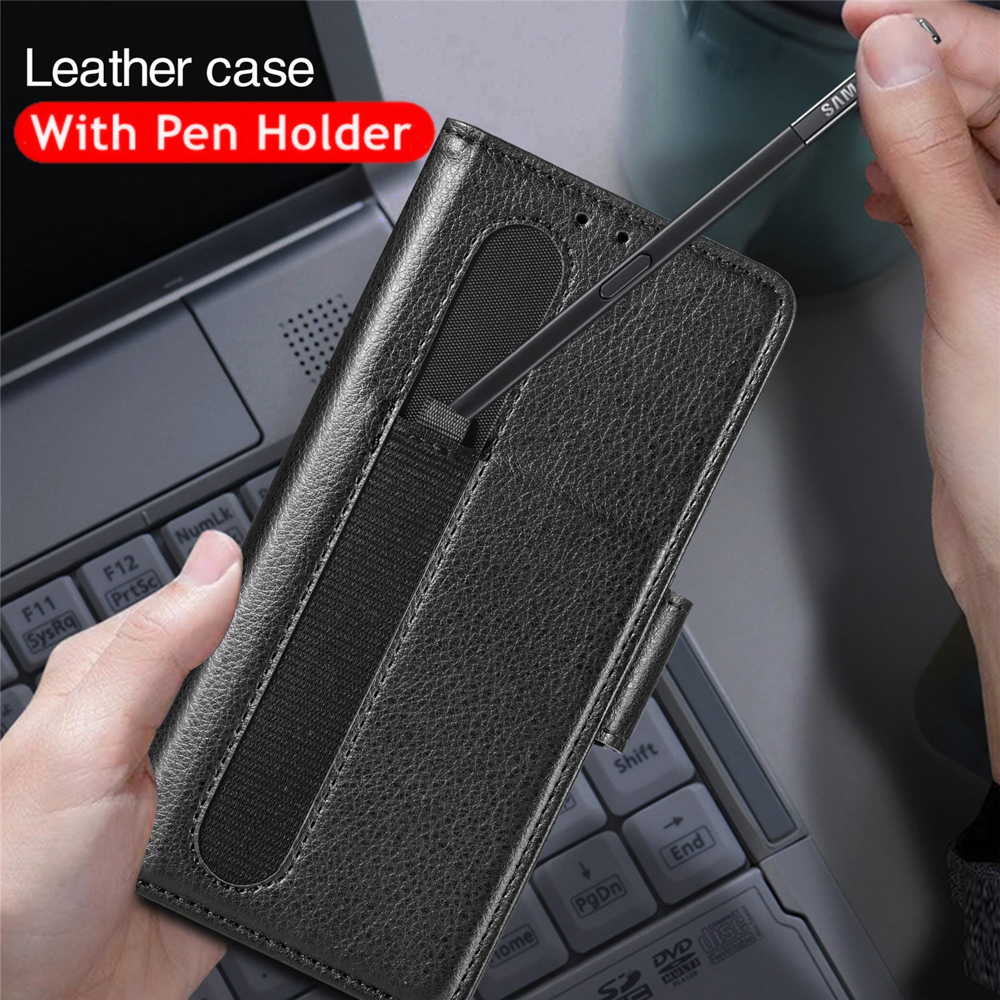 Αγοράστε Plain Leather Crossbody Phone Case for Samsung Galaxy Z Flip 5  Flip4 Z flip 3 Z Fold 5 4 5G Lanyard Ring Stand Shockproof Cover