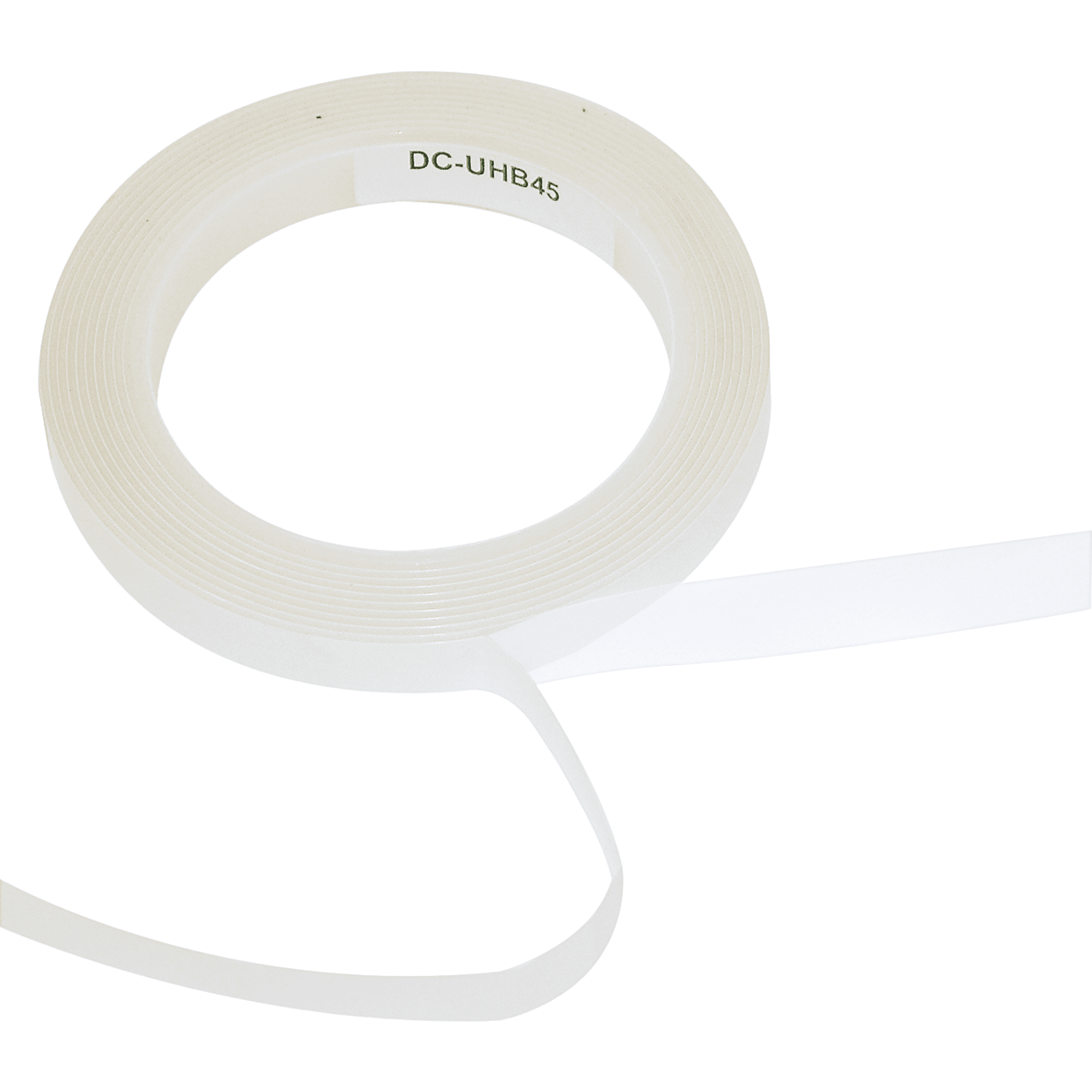 JVCC Ultra High Bond Double-Sided Tape [Solid Acrylic - 45 mil] (DC-UHB45): 1/2 in. x 36 yds. (Translucent)