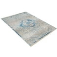 thumbnail image 3 of Rugsotic Carpets Machine Woven Crossweave Area Rugs - 5'X7'10'', Rectangle,Blue,Classic Oriental Traditional , Low Pile Machine Made Area Rugs For Living Room, Bed Room (M00061), 3 of 5
