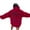 Red, variant on Fshinging Sweatshirt for Women Hoodie Letter Shark Print Long Sleeve Drawstring With Pockets Solid Color Trendy Clothes
