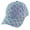 Blue, variant on Top Headwear Fashion Sequin Chain Adjustable Baseball Cap - Blue