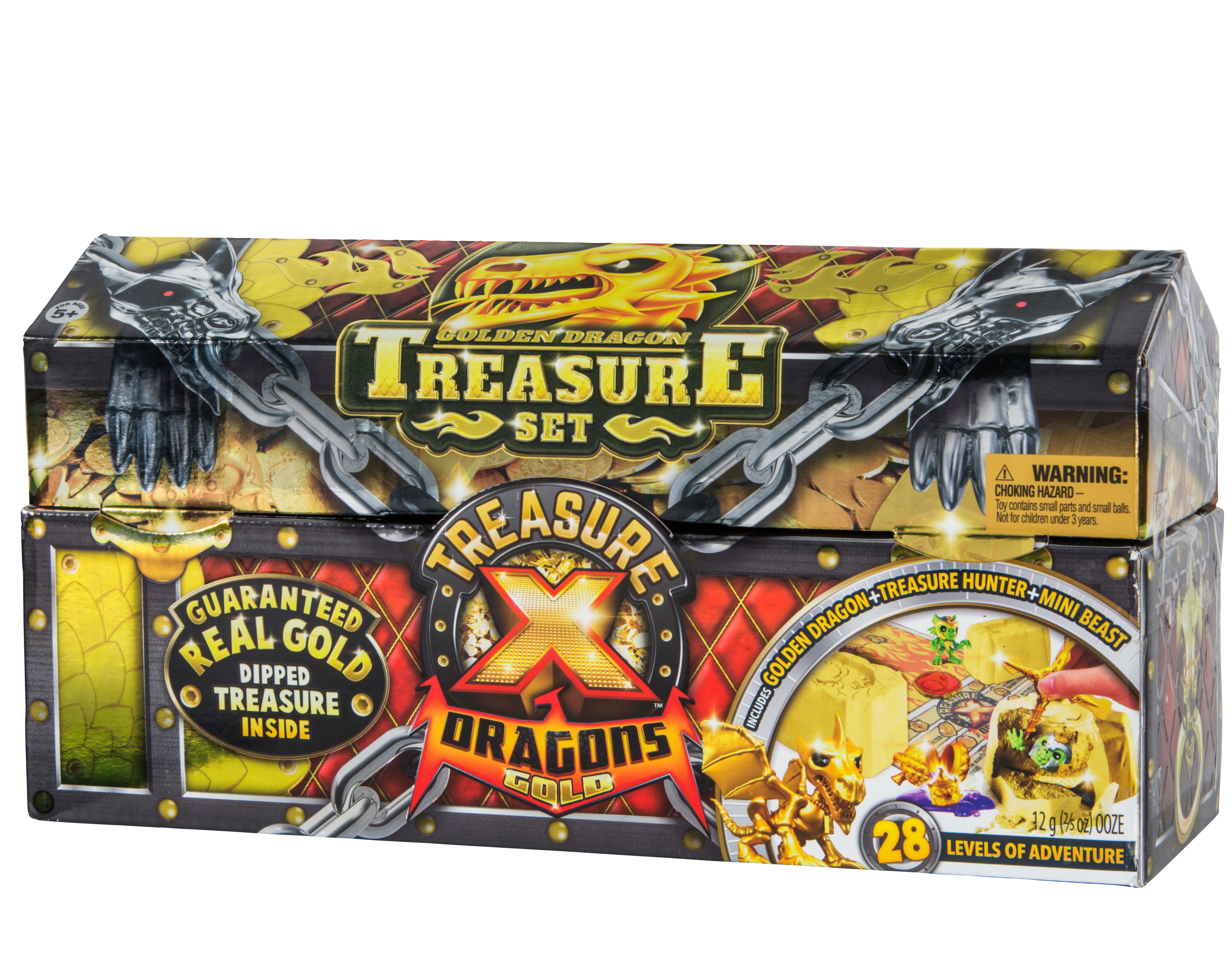 treasure x 3 pack chest