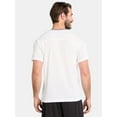 thumbnail image 2 of Athletic Works Men's and Big Men's Mixed Media Tee, Sizes XS-5XL, 2 of 5