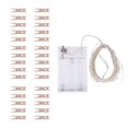 thumbnail image 1 of Labymos 3.0M 30 Lights String Light + 30 Wood Clips DIY Photo Clip Fairy Light, 1 of 8