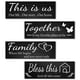 thumbnail image 1 of Letreros decorativos Joyhawk THIS IS US/TOGETHER/BLESS THIS HOME/FAMILY, 1 of 7