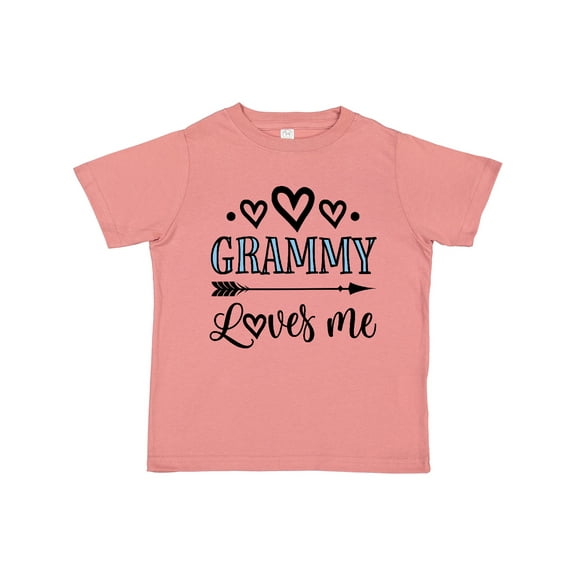 Inktastic My Grammy Loves Me Grandchild Girls Toddler T-Shirt