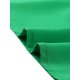 thumbnail image 5 of Top de la blusa de la oficina del trabajo del cuello del ojo de la cerradura de las mangas largas semi transparentes de la gasa elegante de las mujeres Verde Brillante XL, 5 of 6