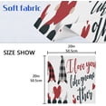 thumbnail image 7 of GZHJMY Valentine's Day Gnome Cloth Napkins Set of 1, Reusable Washable Oversized Table Napkins for Family Wedding Dinner Party Home Decor, 20 Inch Decorative Washcloths, 7 of 7
