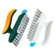 thumbnail image 2 of 2 cepillos de fregar con mango ergonómico y cerdas rígidas y flexibles, resistentes, para baño, ducha y lavabo., 2 of 7